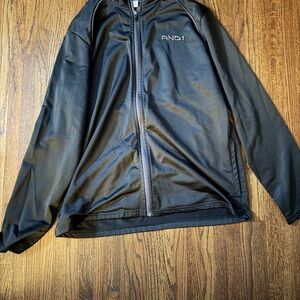 AND1 Men's Black Windbreaker Jacket